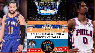 KNICKS GAME 5 REVIEW - Will Knicks REBOUND In Game 6 - GUEST Skyzoo - KNICKS PLAYOFF NEWS