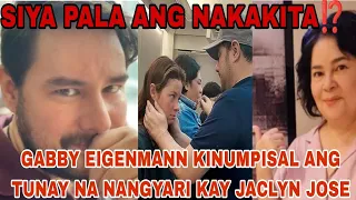 GABBY EIGENMANN KINUMPISAL ANG TUNAY NA NANGYARI KAY JACLYN JOSE⁉️