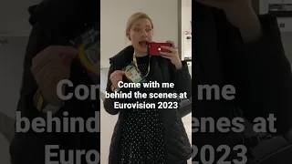 Behind the scenes at  #eurovision2023