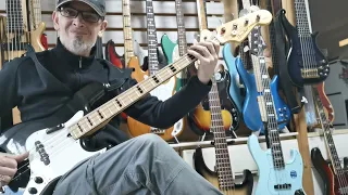 VINTAGE JAPANESE BASSES; Fresher Personal Jazz Bass circa 1976 BASS DEMO ? ELECTRIC BASS REVIEW