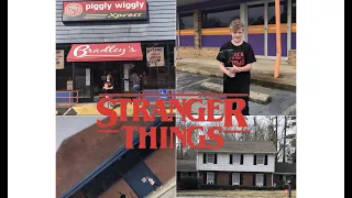 VISITING ALL STRANGER THINGS FILMING LOCATIONS 2021!