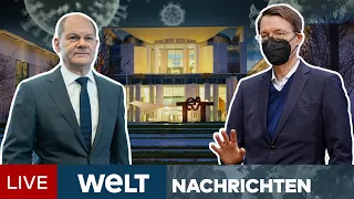 TEAM VORSICHT: Scholz hält Kurs - Keine Verschärfungen, aber auch keine Lockerung  | WELT Newsstream