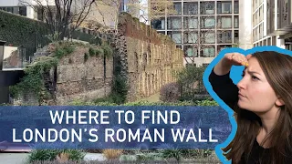 Where to find London's Roman Wall (The Walk and the Hidden Bits!)