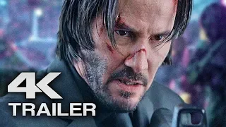 JOHN WICK: CHAPTER 3 Trailer (4K ULTRA HD) 2019 - Keanu Reeves Action Movie