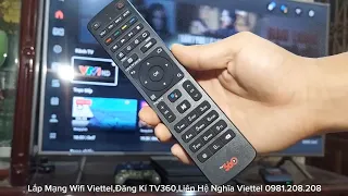 Hướng Dẫn Học Lệnh Tắt Bật TV Cho Điều Khiển Đầu Box TV360 Của Viettel