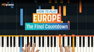 Piano Tutorial for "The Final Countdown" by Europe | HDpiano (Part 1)