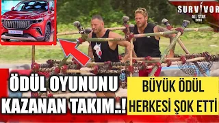 SURVİVOR ALLSTARDA ÖDÜL OYUNUNU KAZANAN TAKIM İFŞA OLDU DUDAK UÇUKLATAN ÖDÜL İSE HERKESİ ŞOK ETTİ