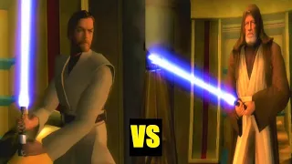 Obi-Wan Kenobi vs Ben Kenobi - Star Wars: Revenge of the Sith