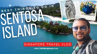 BEST Things to Do in A Day in Sentosa Island Singapore! Travel Guide 2024! SEA Aquarium, Beach Fun