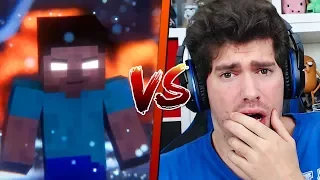 ¡LA VENGANZA DE HEROBRINE! 😱 REACCIONANDO A LA MEJOR ANIMACIÓN DE MINECRAFT: ANIMATION LIFE 2 #1