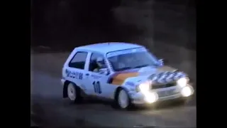 Opel Corsa A GSi Vauxhall Nova in rally action driven by Bernard Munster Astra Kadett GTE Best Of