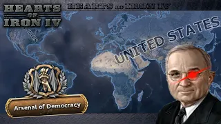 The USA Makes The World SAFE FOR DEMOCRACY! | Hearts Of Iron IV