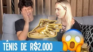 NAMORADA ADIVINHANDO PREÇOS DE TÊNIS