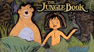 Disney's Jungle Book ♫ 8 HOURS of Chalk Art + Lullabies