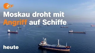 heute 19:00 Uhr 19.07.23 Luftangriffe Odessa, Moskau droht, Hitzewelle Südeuropa (english)