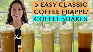 INSTANT COFFEE SERIES: START A COFFEE SHAKE/FRAPPE BUSINESS WITH THESE 5 EASY RECIPES -  16oz cups