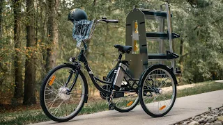 World's First Electric Glass Delivery Tricycle: The Future of Glass Transportation.