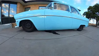 1955 Ford Customline - A simple Transmission Pan replacement takes a turn for the worse.