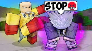 TROLLING Ultimate Spammers with OMNI DIRECTIONAL PUNCH in The Strongest Battlegrounds ROBLOX..