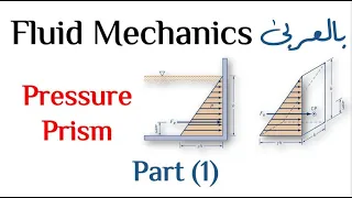 #Fluid Mechanics بالعربى ➨ Ch#2⊷L#7 ➮ Pressure prism - Part 1