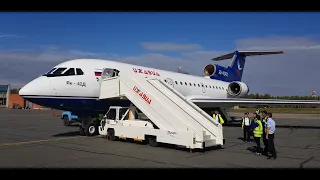 Izhavia YAK-42D Landing at Izhevsk