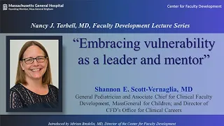NJT Lecture: "Embracing vulnerability as a leader and mentor" (May 17, 2023)