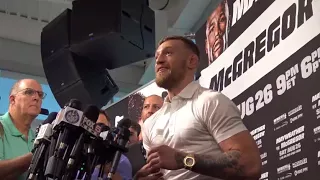 Conor McGregor What Did Floyd Say About Conor That McGregor Says That's CORRECT   EsNews Boxing