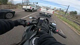 Ride with me to work Ninja 650