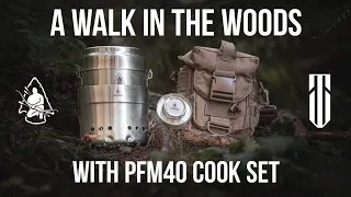 New PFM40 Cook Set Review - Cooking in the Woods