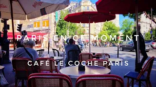 WALK IN PARIS ( CAFÉ LE COCHE PARIS) 28/06/2020 PARIS 4K