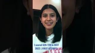 I increased my score from 400( in mock tests) to 639 in NEET 2022( First Attempt)Checkout my video!!