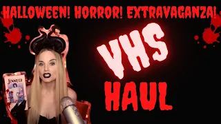 Halloween! Horror! Extravaganza! VHS Haul #14: Horror
