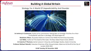 Building A Global Britain – Strategy For A World Of Unpredictability And Disorder
