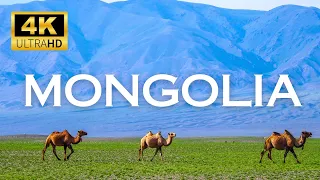 MONGOLIA -4K (60FPS) ULTRA HD - Scenic Film With Calming Sounds