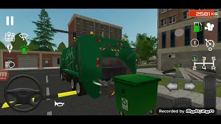 Trash Truck Simulator Mobile Gameplay (Part.101)