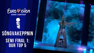 🇮🇸 Söngvakeppnin 2024 (Iceland) | SEMI FINAL 1 | OUR TOP 5: AFTER THE SHOW | Eurovision 2024