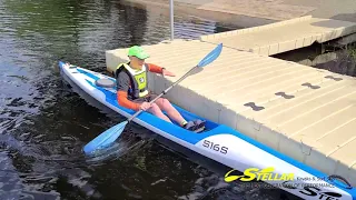 Getting in and Out Sit on Top and Kayak  Stellar Kayaks & Surf Skis