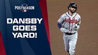 Dansby goes yard! Dansby Swanson pads the Braves lead with a 2-run homer!