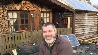 Living in my off grid cabin in Scotland Uk for 12 years - living the dream all day/everyday kinfolk.