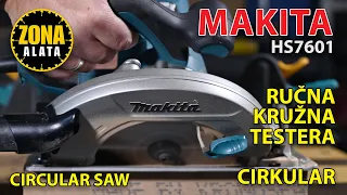 Makita HS7601 Hand saw - Circular saw - Review TEST 4K