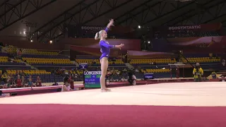 Riley McCusker - Floor Exercise - 2018 World Championships - Qualifying