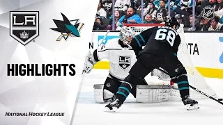 Сан-Хосе - Лос-Анджелес / NHL Highlights | Kings @ Sharks 12/27/19