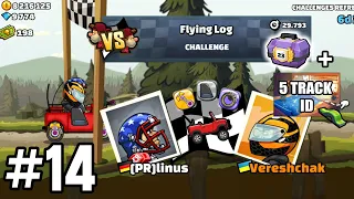 Hill Climb Racing 2: Fake [PR] Linus in FEATURED CHALLENGES #14 + 5 COOL TRACKS ID