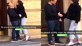 cheating girlfriend gets friendzoned by strong man..