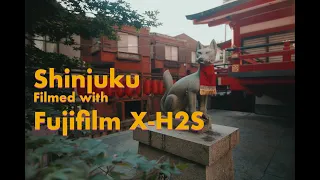 Fujifilm X-H2S. A day in Shinjuku. 6.2K Open gate.