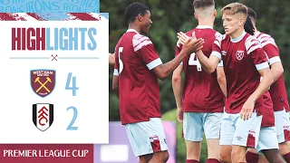 West Ham 4-2 Fulham | Young Hammers Continue Perfect Start | Premier League U18 Cup