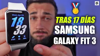 CASI PERFECTA!🥇SAMSUNG GALAXY FIT 3 | REVIEW tras 2 SEMANAS