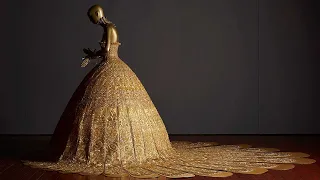 Guo Pei | Haute Couture | Gown made of gold