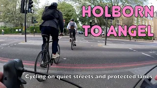 🚲 Holborn to Angel by bike in 10 minutes, traffic-free