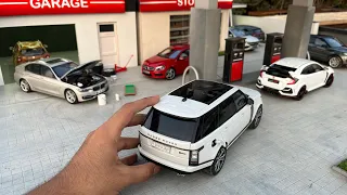 Opened a Mini Petrol Pump with Garage 1:18 Scale Diorama | Diecast Model Cars